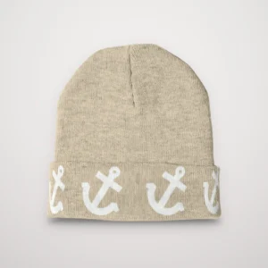 Bonnet à ancres – maille épaisse, coupe haute · 9